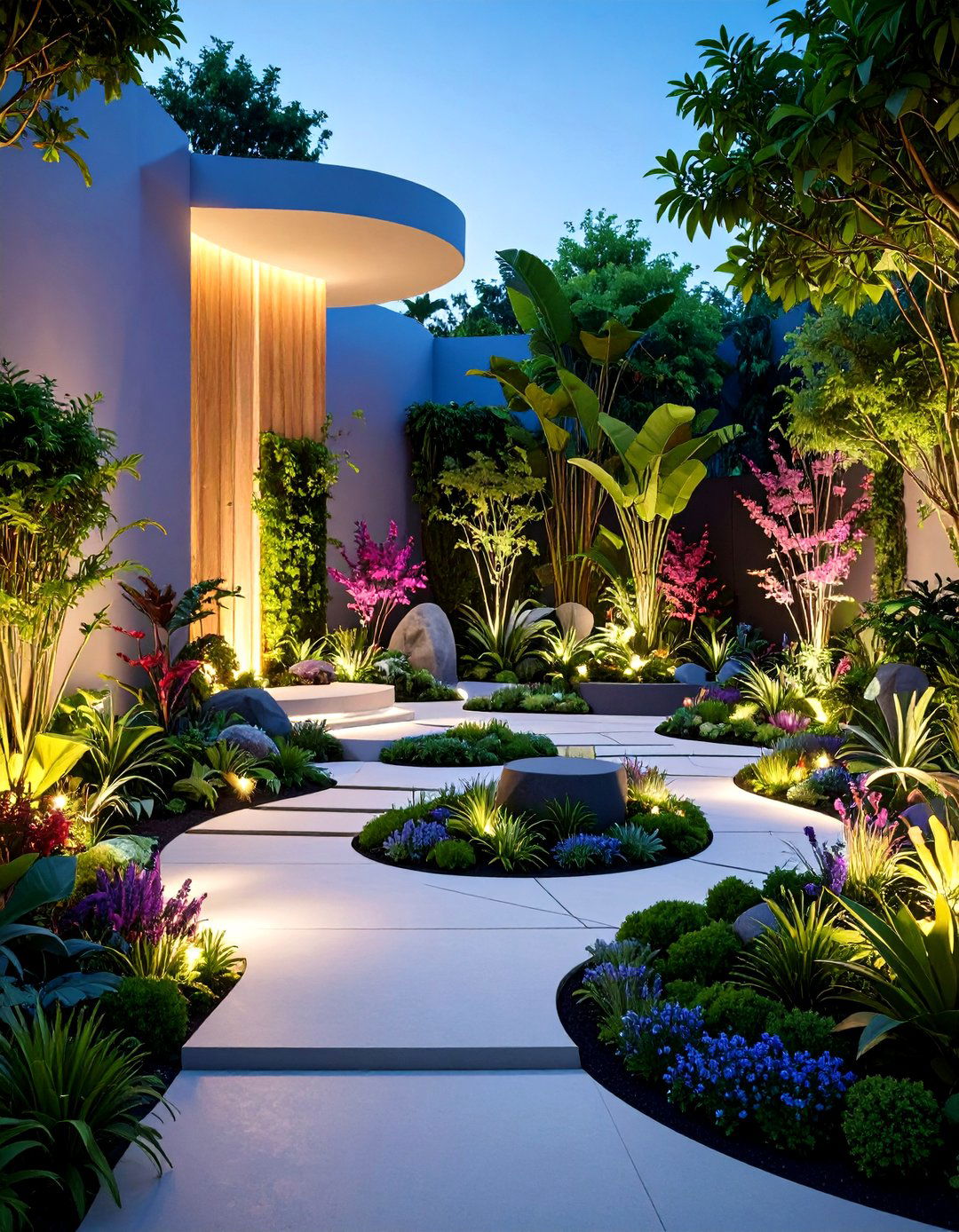 Contemporary Sculptural Garden Design - 24 Landscaping Ideas