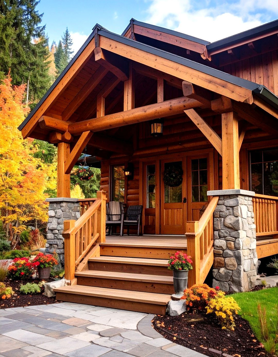 Contemporary Shed Roof Overhang - 24 Shed Roof Porch Design Ideas