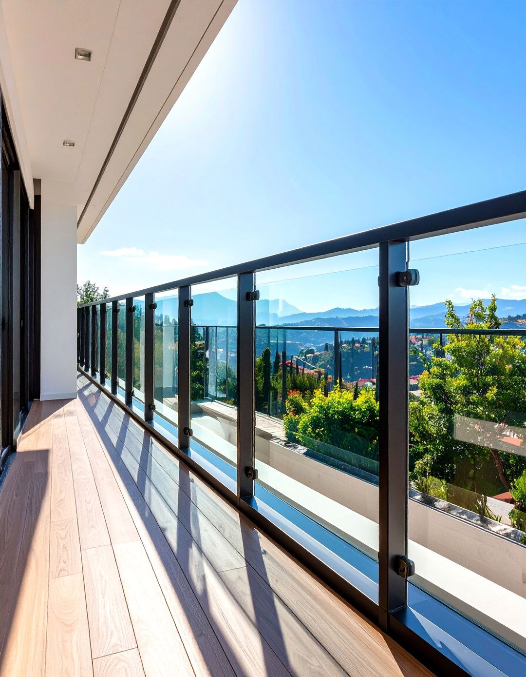 Contemporary Steel and Glass Combinations - 24 Balcony Railing Design Ideas
