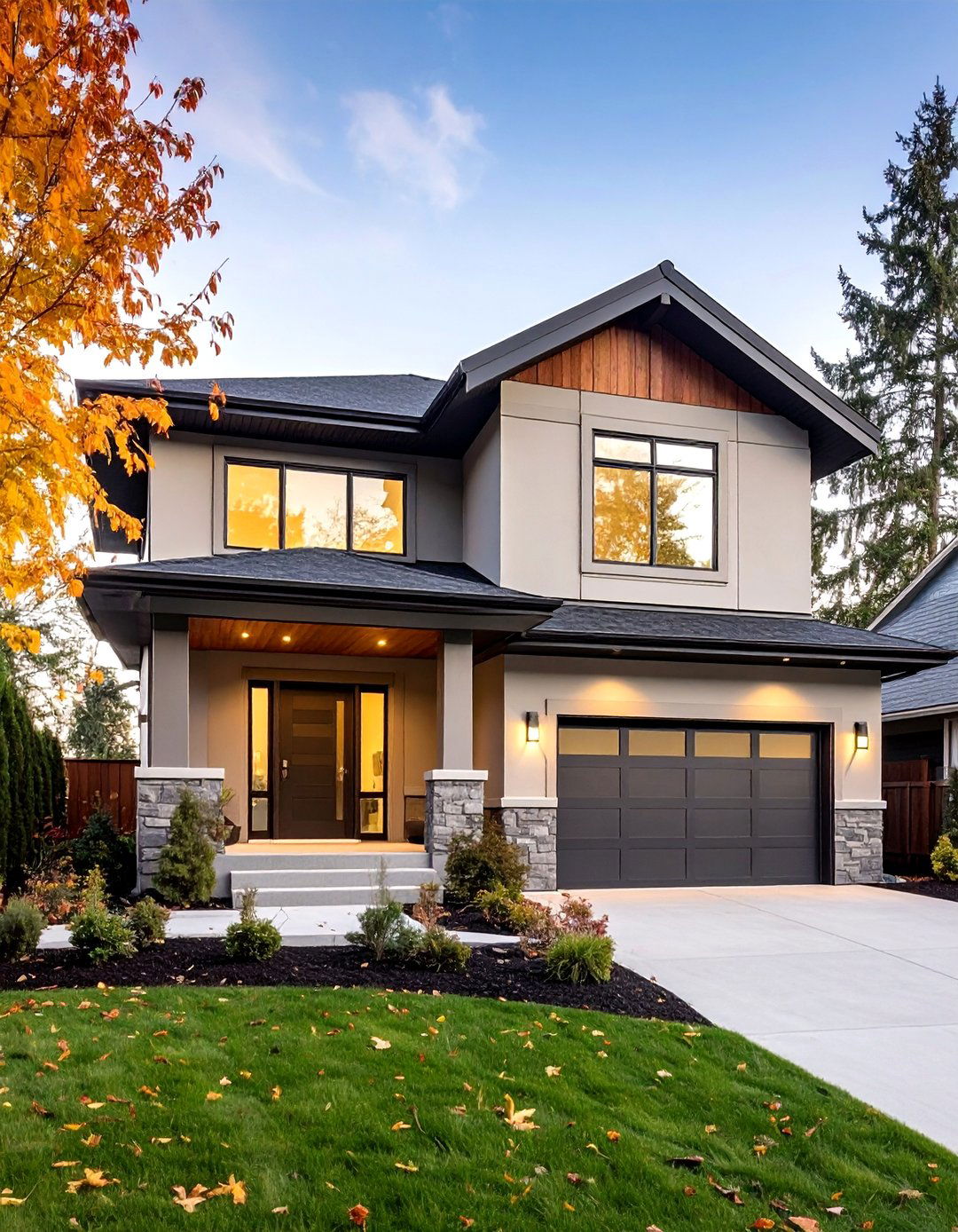 Contemporary Stucco Finishes - 24 1980s House Exterior Ideas