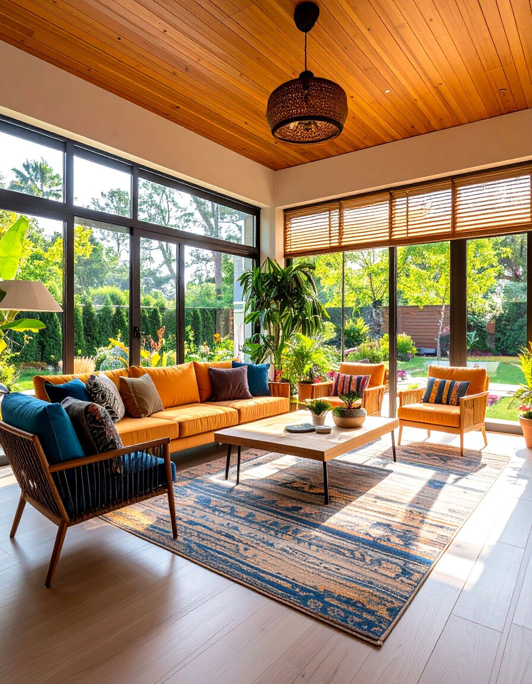 Contemporary Sunroom with Smart Technology Integration - 24 Sunroom Ideas