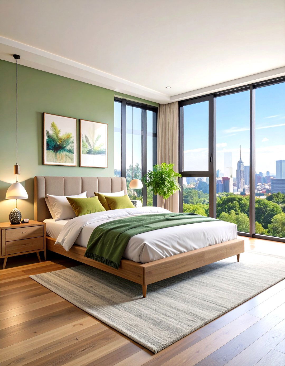 Contemporary Urban Loft Bedroom - 24 Dreamy Bedroom Design Ideas