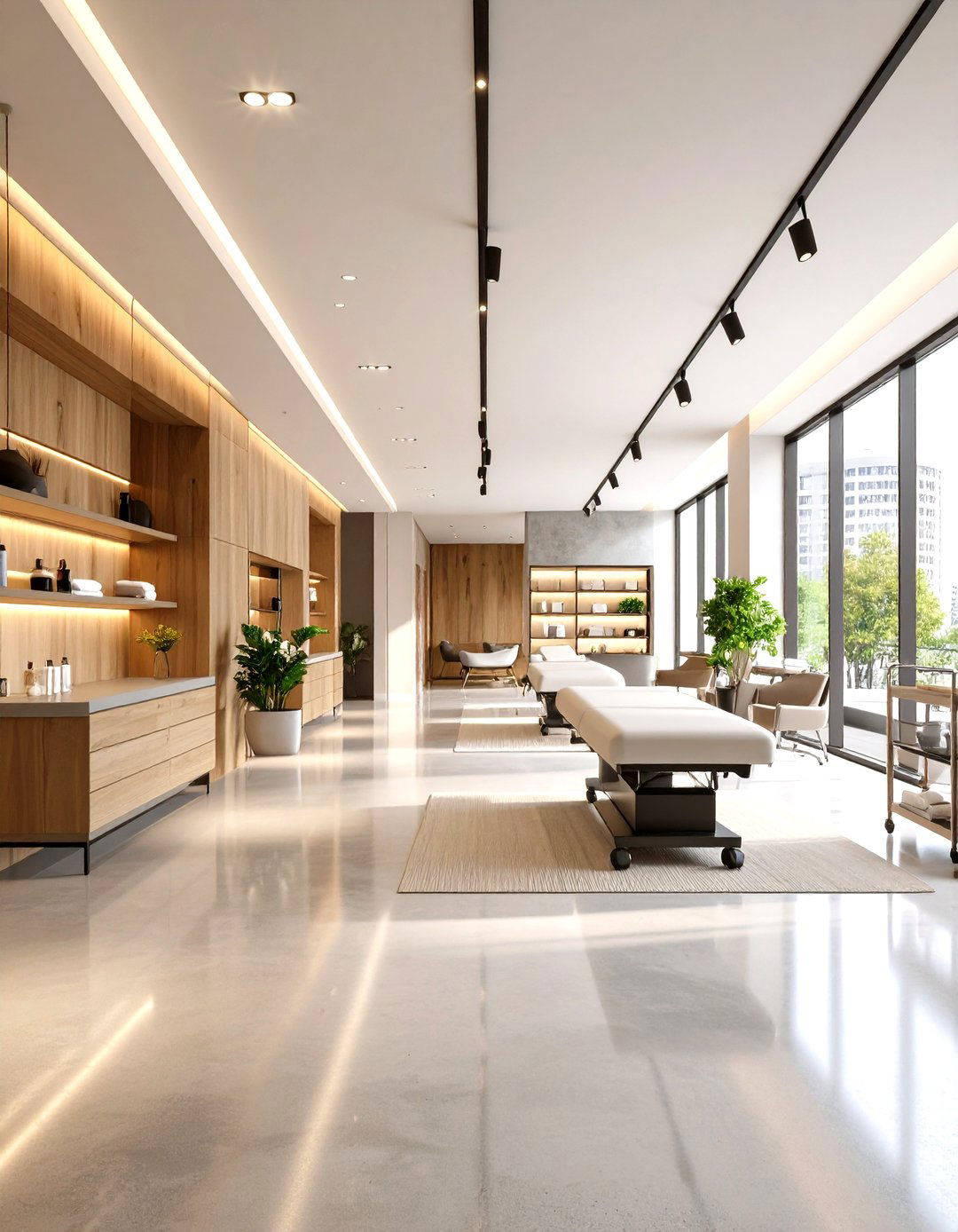 Contemporary Urban Loft Style - 24 Esthetician Room Ideas
