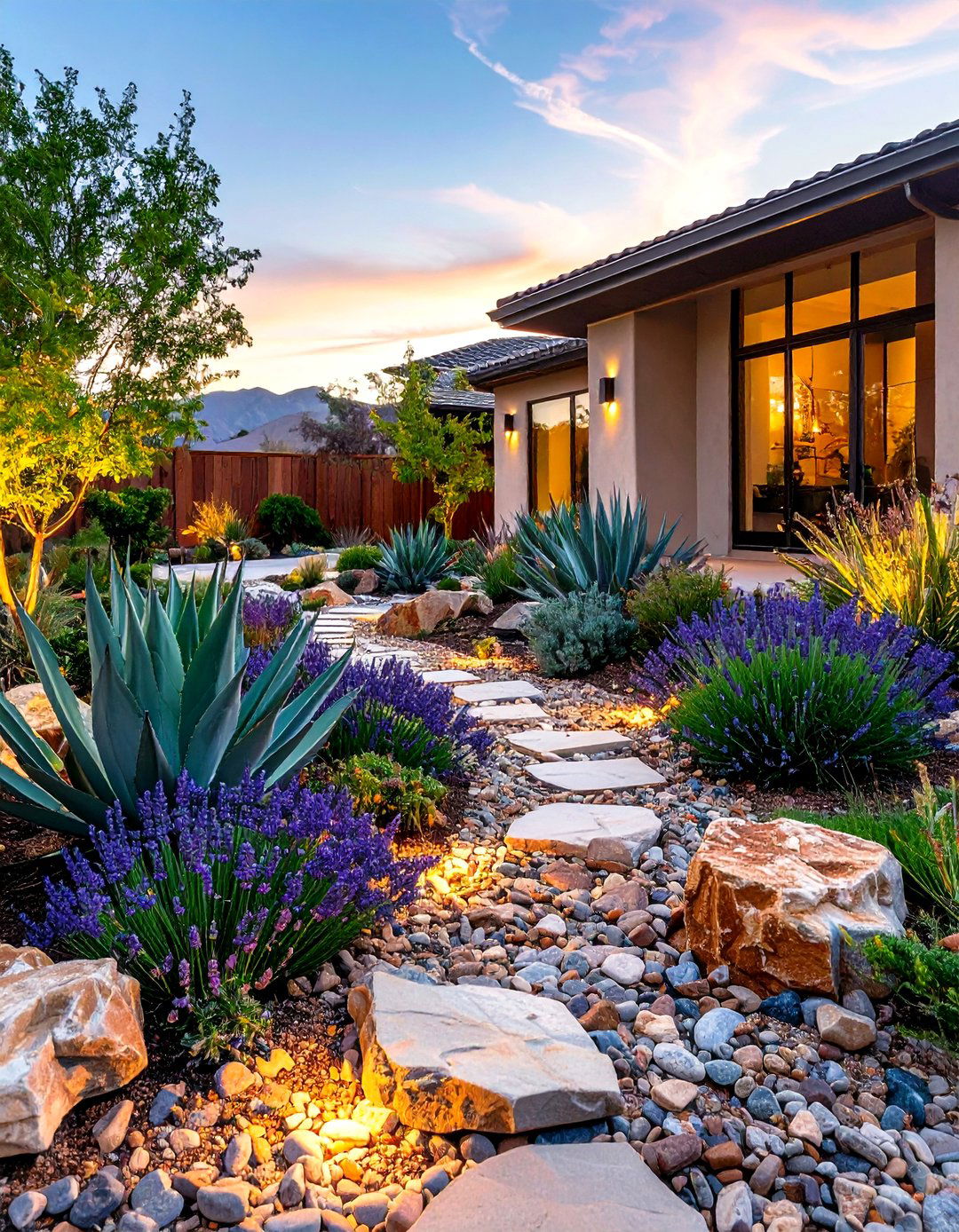 Contemporary Xerophytic Showcase - 24 Desert Landscape Ideas