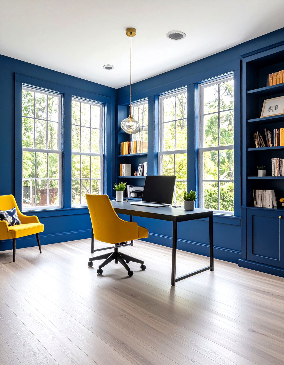 Contrasting Color Drama - 24 Window Trim Ideas