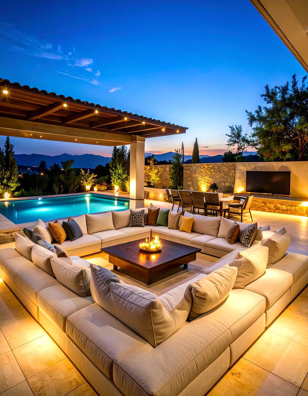 Conversation Pit Revival - 24 Tv Room Ideas