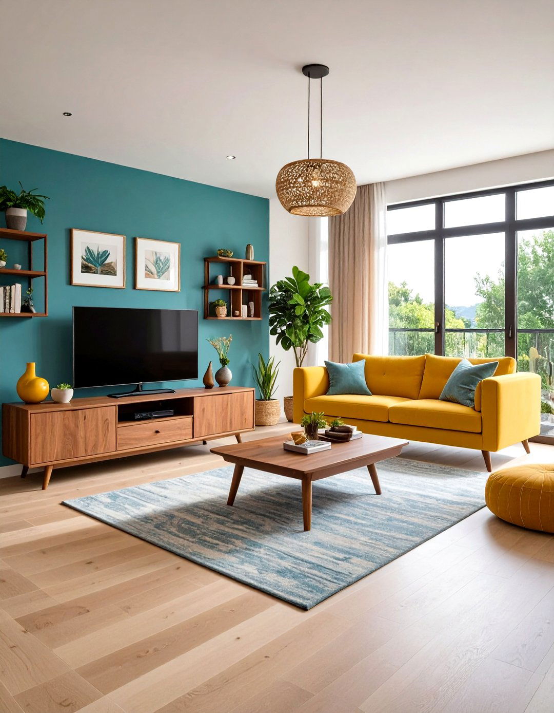 Convertible Desk to TV Console Design - 24 Small Living Room Ideas With Tv