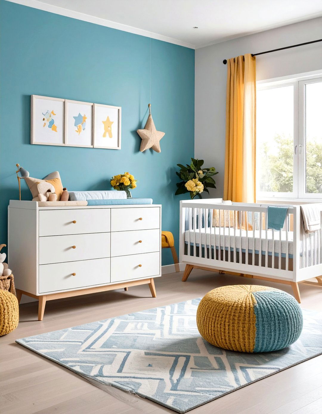 Convertible Furniture Station - 24 Small Nursery Ideas