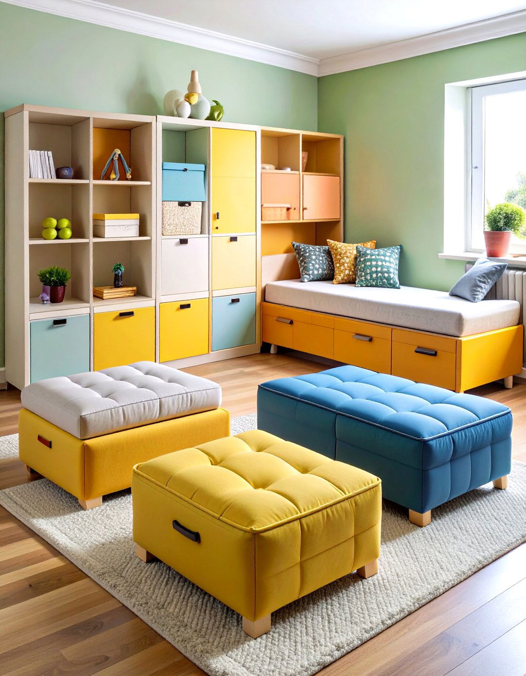 Convertible Furniture Storage - 24 Nursery Storage Ideas