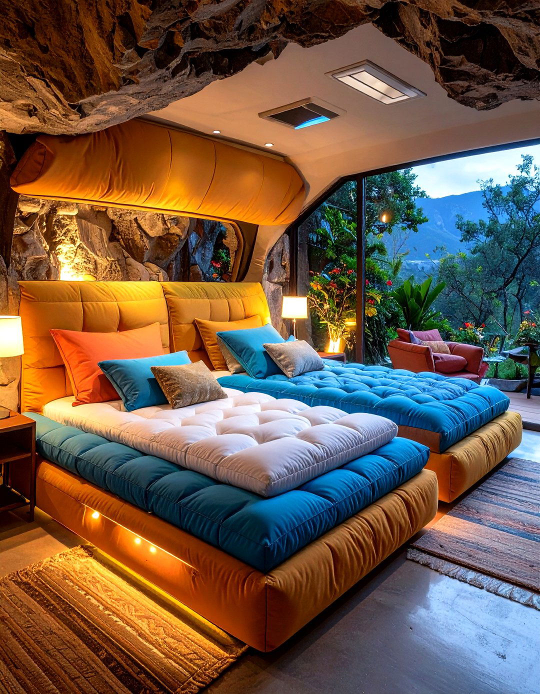 Convertible Sleeper Seating for Overnight Guests - 24 Man Cave Seating Ideas
