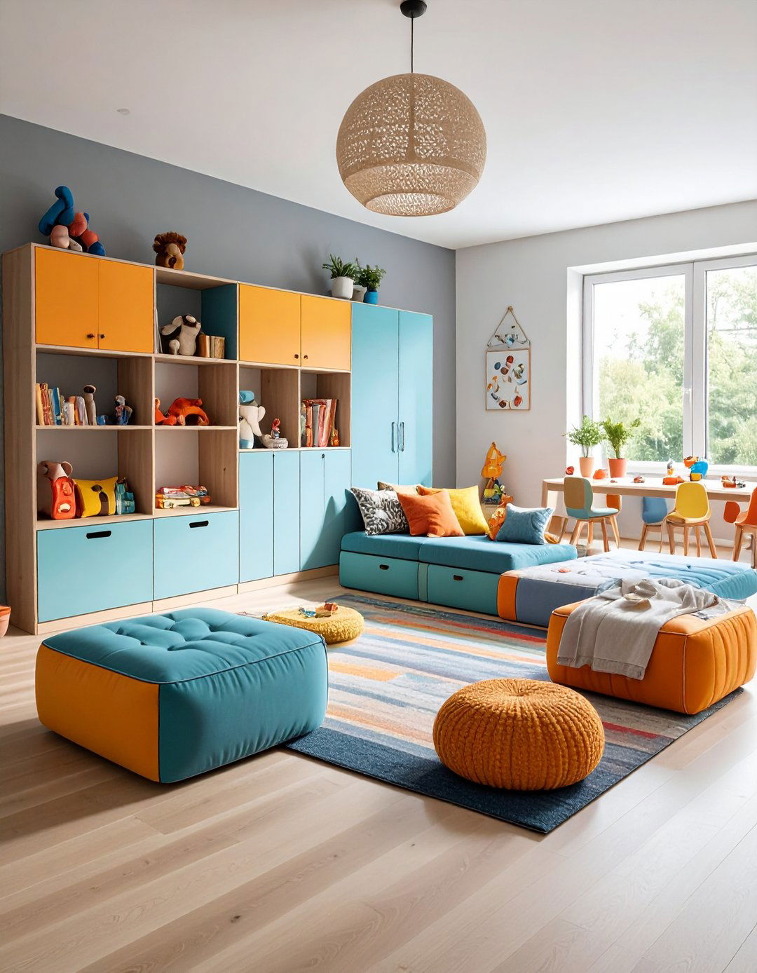 Convertible Storage Furniture - 24 Playroom Storage Ideas