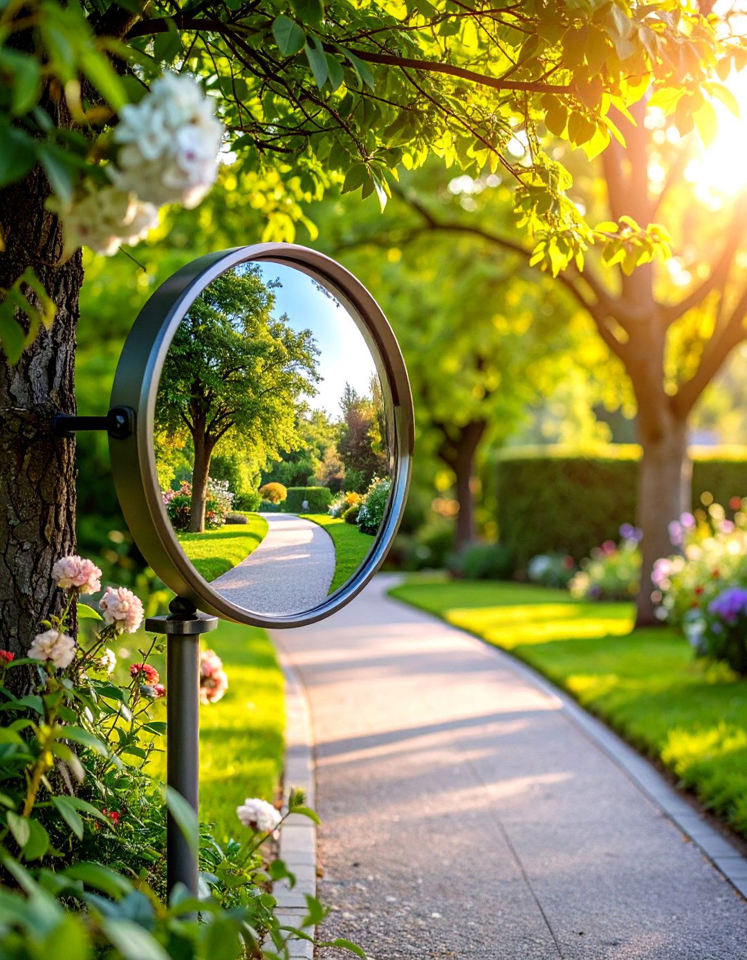 Convex Security Garden Mirrors - 24 Garden Mirror Ideas