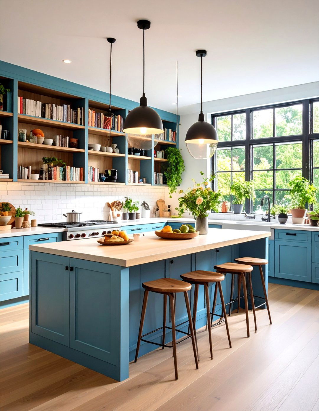 Cookbook And Recipe Storage - 24 Kitchen Island Storage Ideas