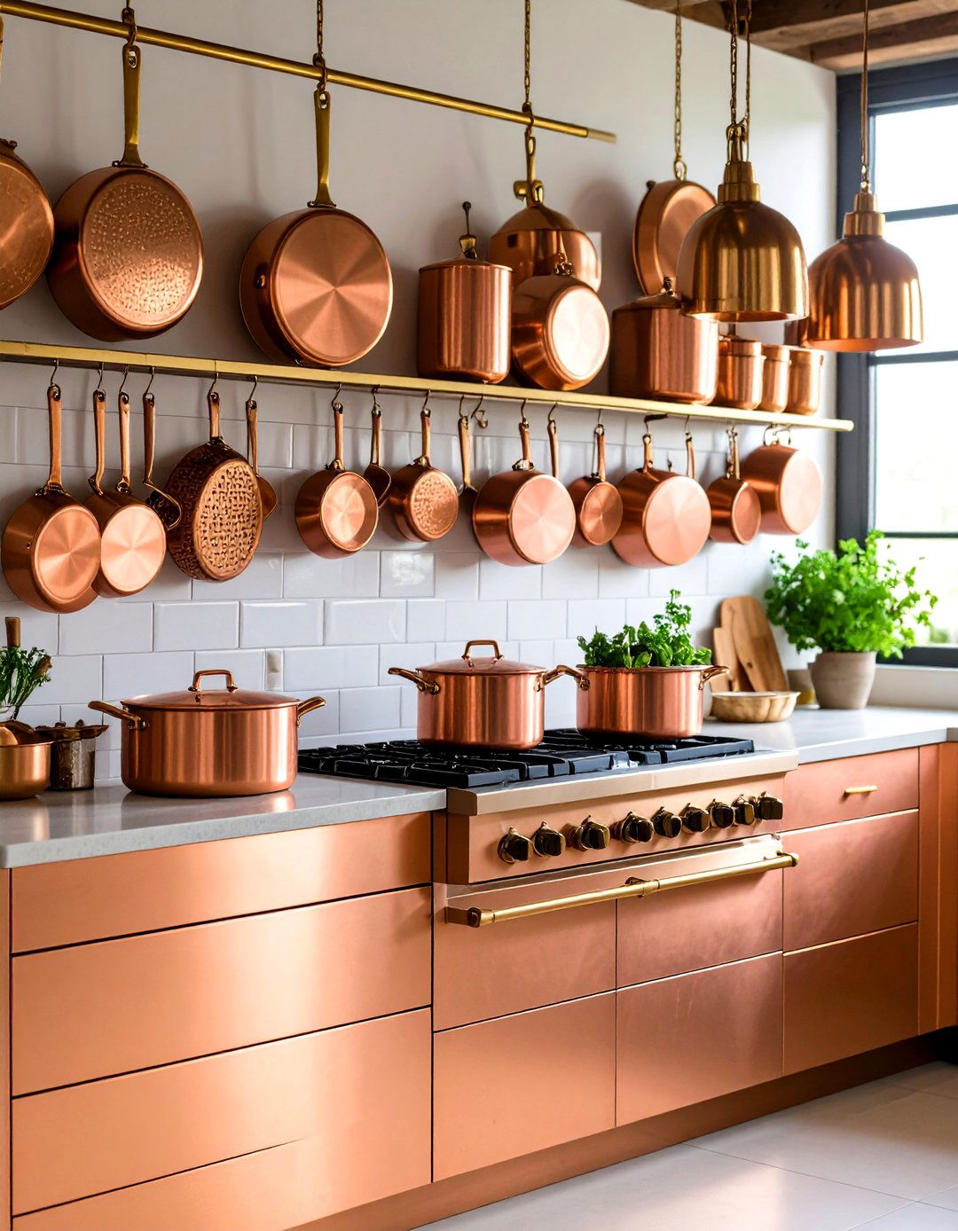 Copper Accent Kitchen Warmth - 24 70s Kitchen Ideas