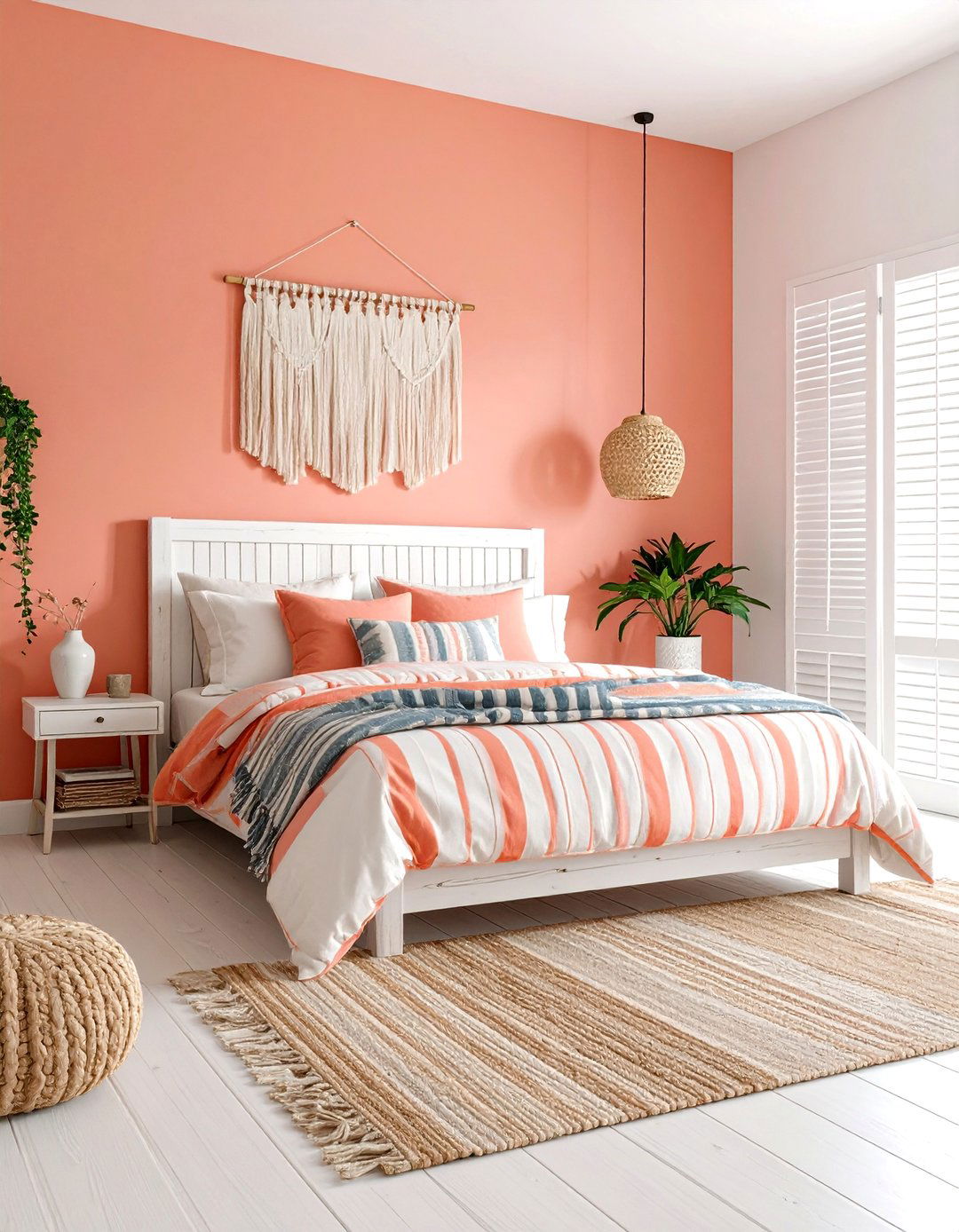 Coral Beach House Bedroom - 24 Coral Bedroom Ideas