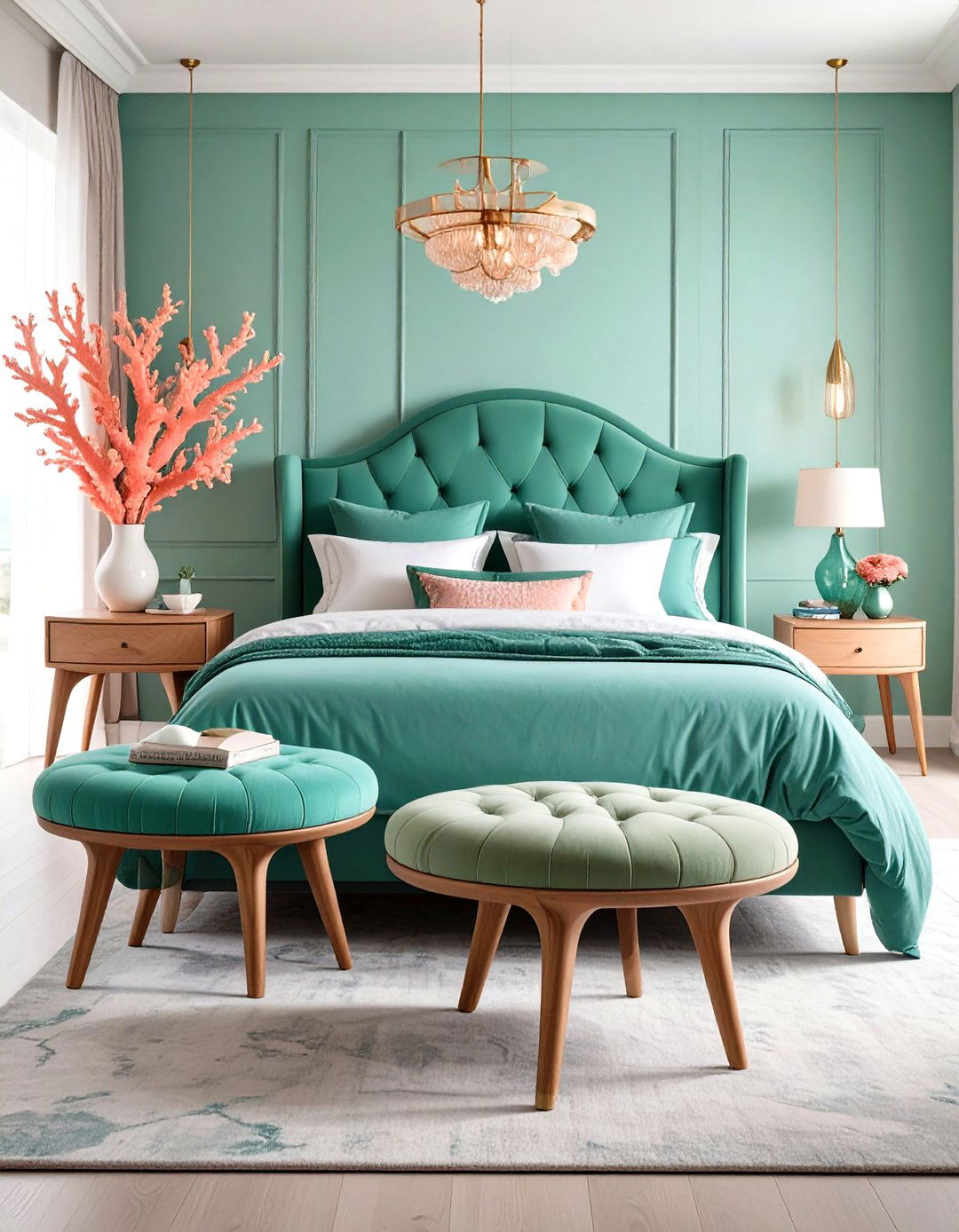 Coral Reef Accent Furniture - 24 Mermaid Bedroom Ideas