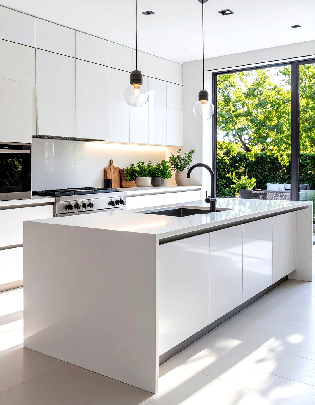 Corian Solid Surface Seamless Installation - 24 Outdoor Kitchen Countertop Ideas