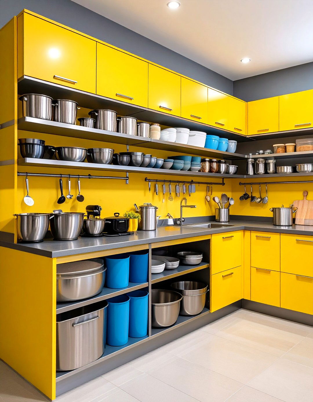 Corner Baking Supply Organization - 24 Kitchen Corner Ideas