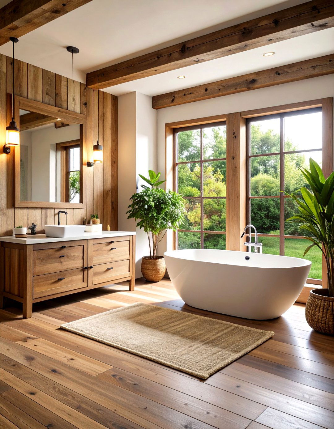 Corner Barnwood Accent Installation - 24 Barnwood Accent Wall Ideas