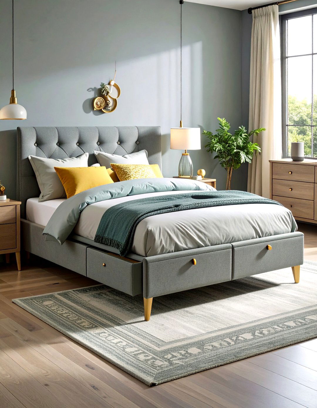 Corner Daybed with Storage Drawers - 24 Corner Bed Ideas