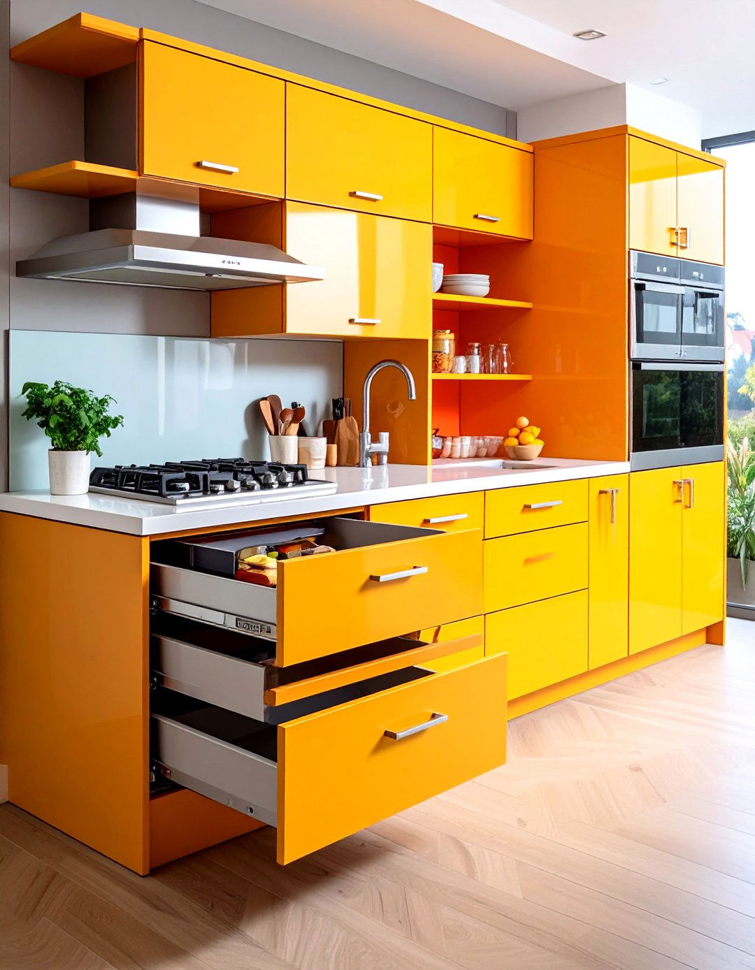 Corner Drawer Storage Solutions - 24 Kitchen Island Storage Ideas