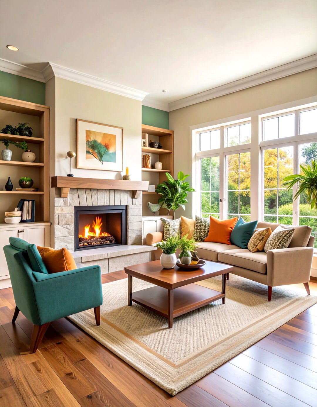 Corner Fireplace Built in Solutions - 24 Fireplace Built-in Ideas