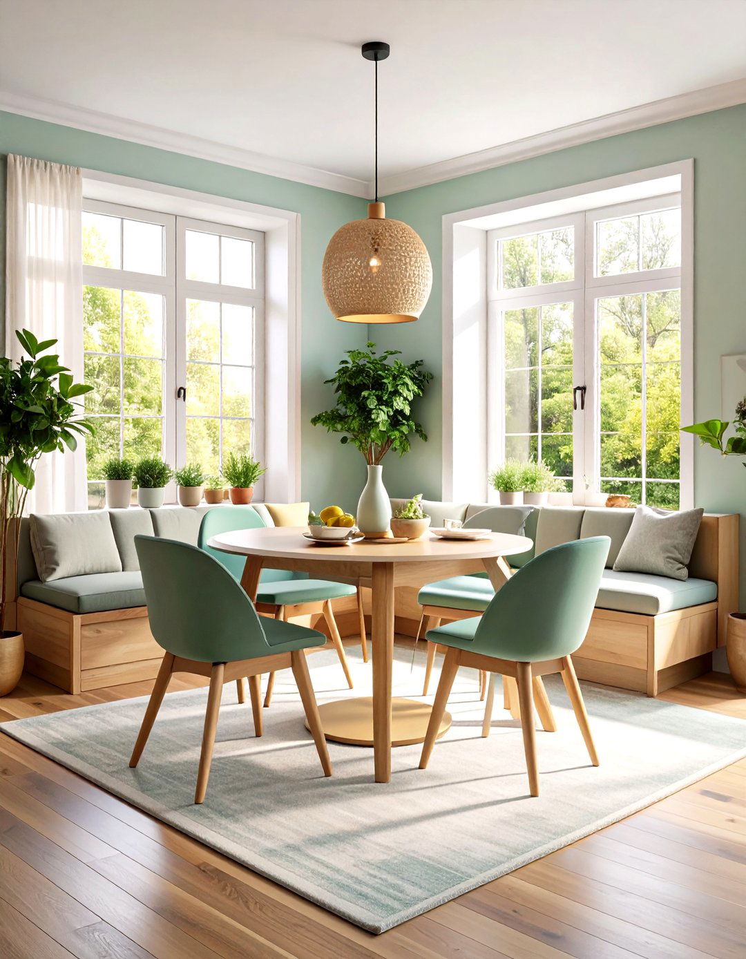 Corner Nook Maximization - 24 Small Dining Room Ideas