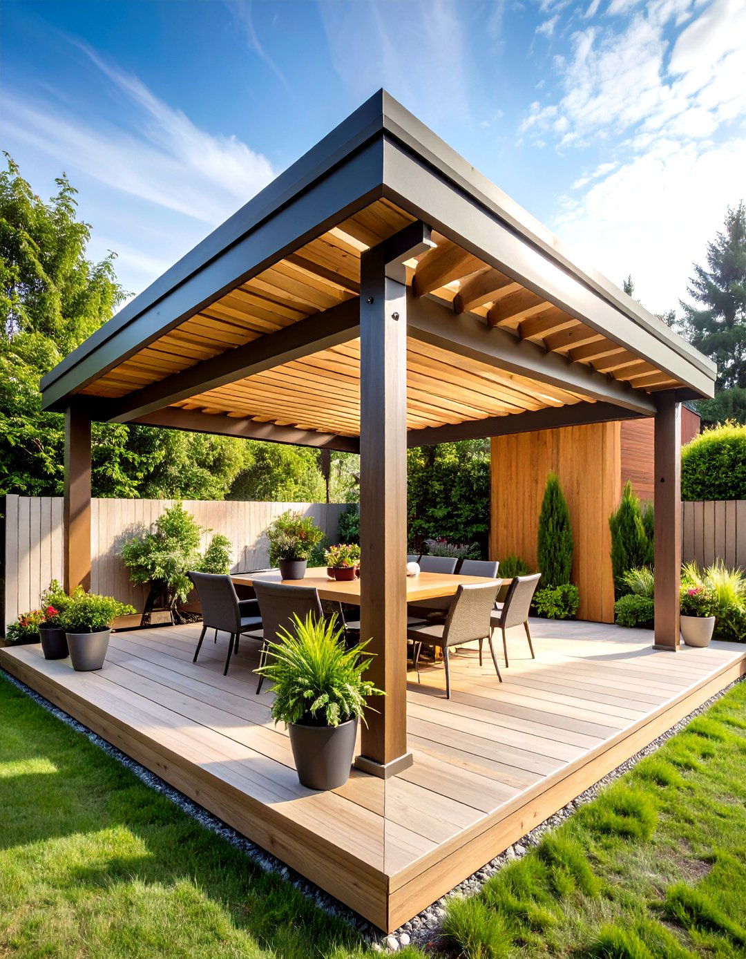 Corner Pergola Design for Limited Spaces - 24 Patio Pergola Ideas