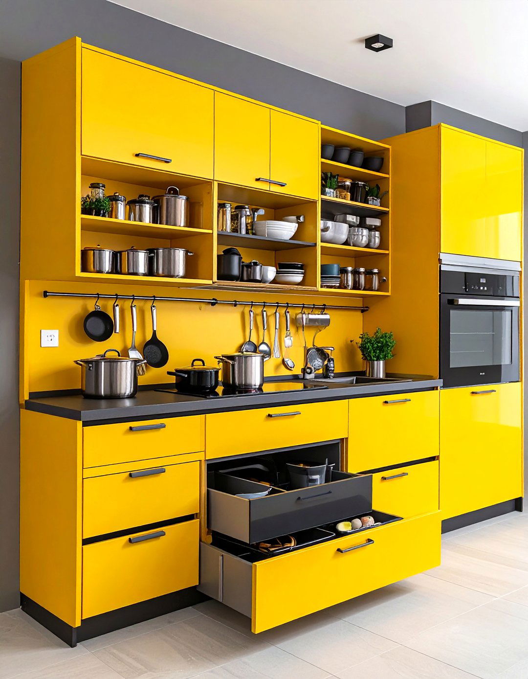 Corner Pot and Pan Organization - 24 Kitchen Corner Ideas