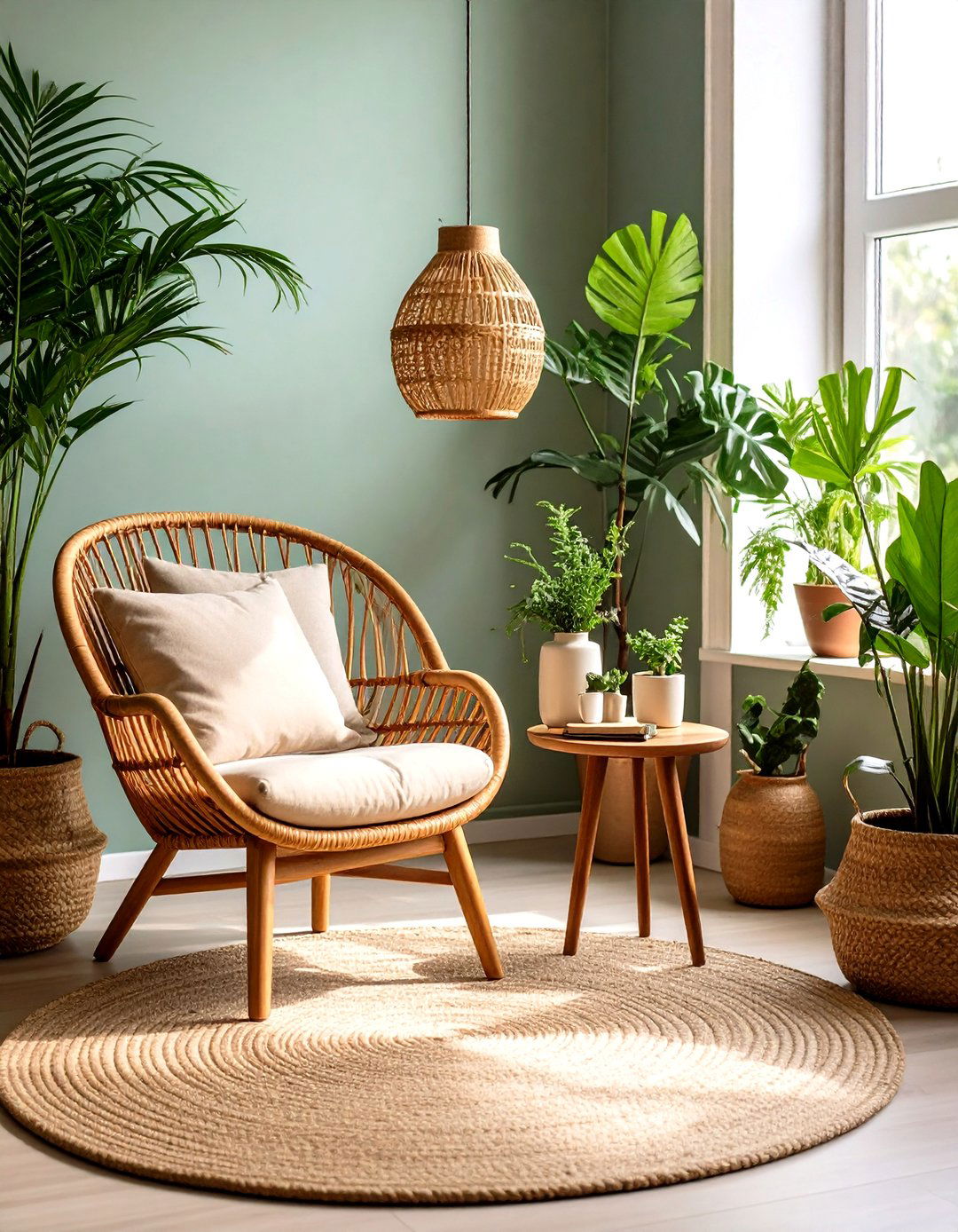 Corner Reading Sanctuary Design - 24 Bohemian Home Office Ideas