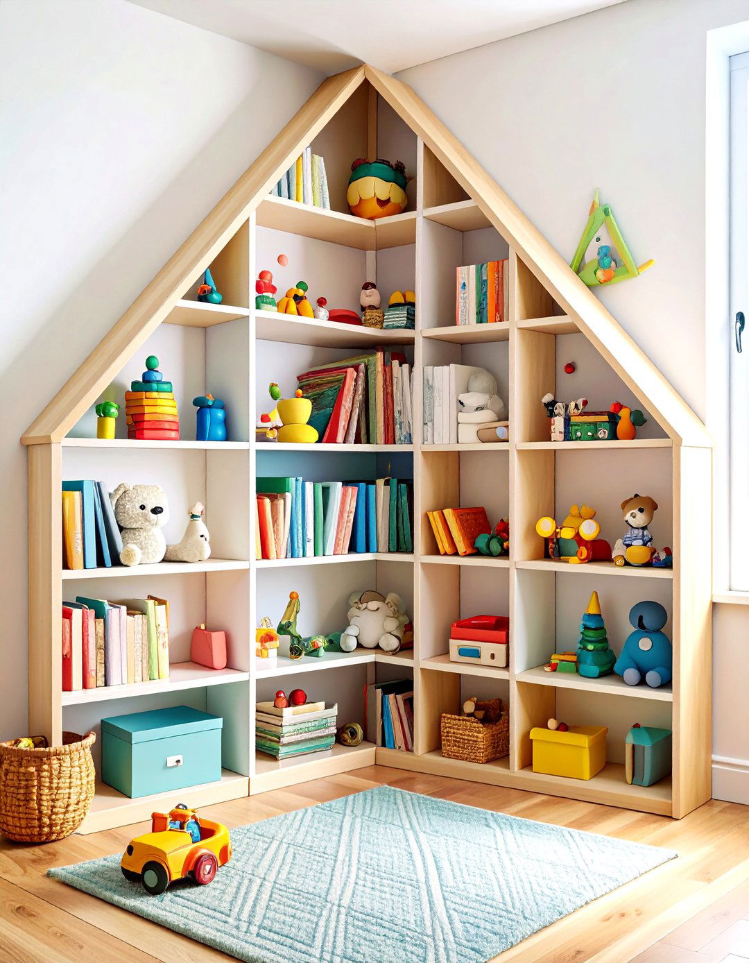 Corner Storage Solutions - 24 Nursery Storage Ideas