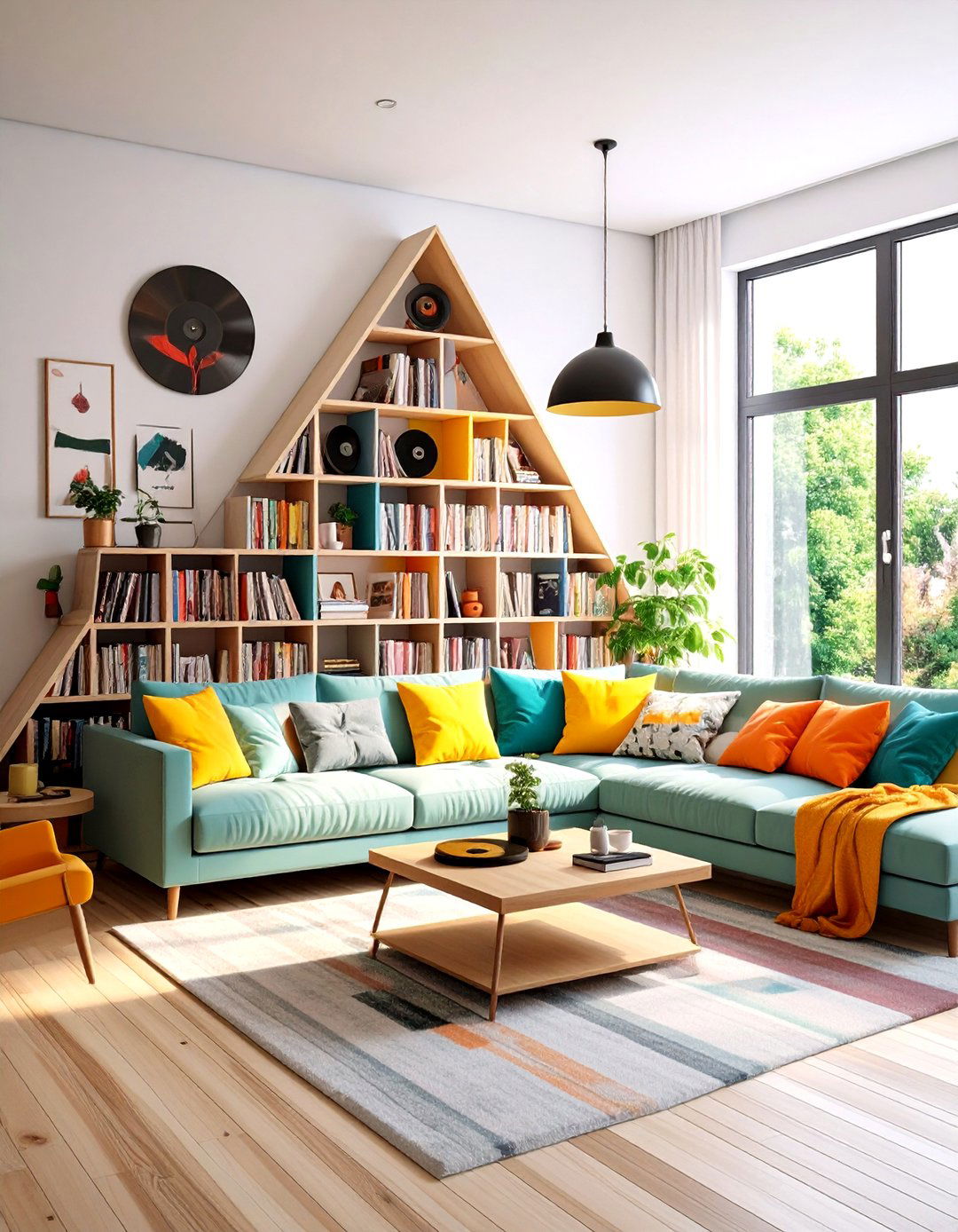 Corner Storage Solutions - 24 Vinyl Record Storage Ideas