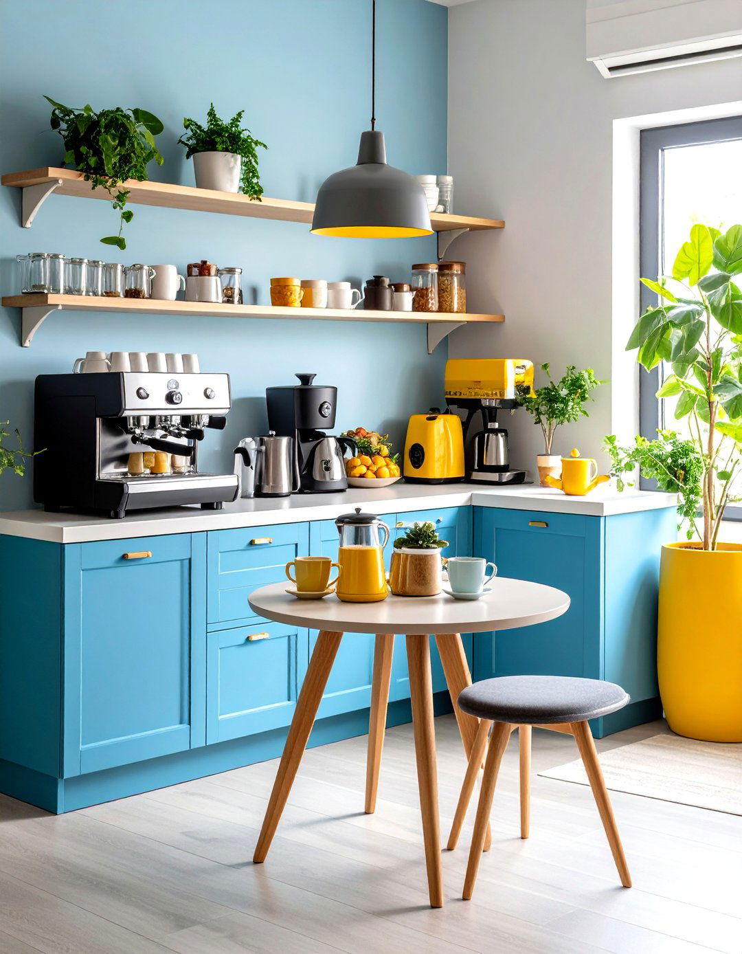 Corner Tea and Coffee Station - 24 Living Room Corner Ideas