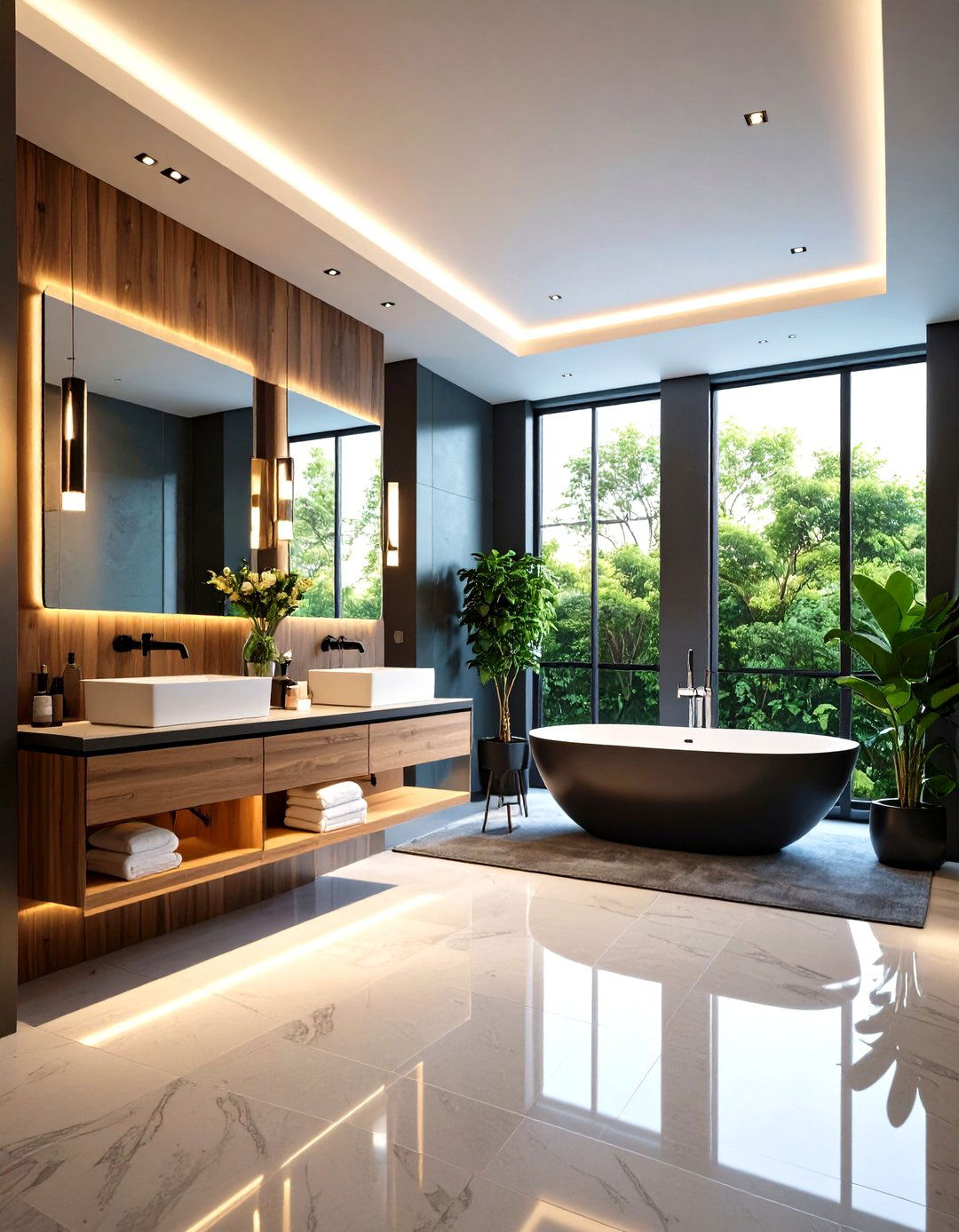 Corporate Branding Office Bathroom with Company Identity - 24 Office Bathroom Ideas