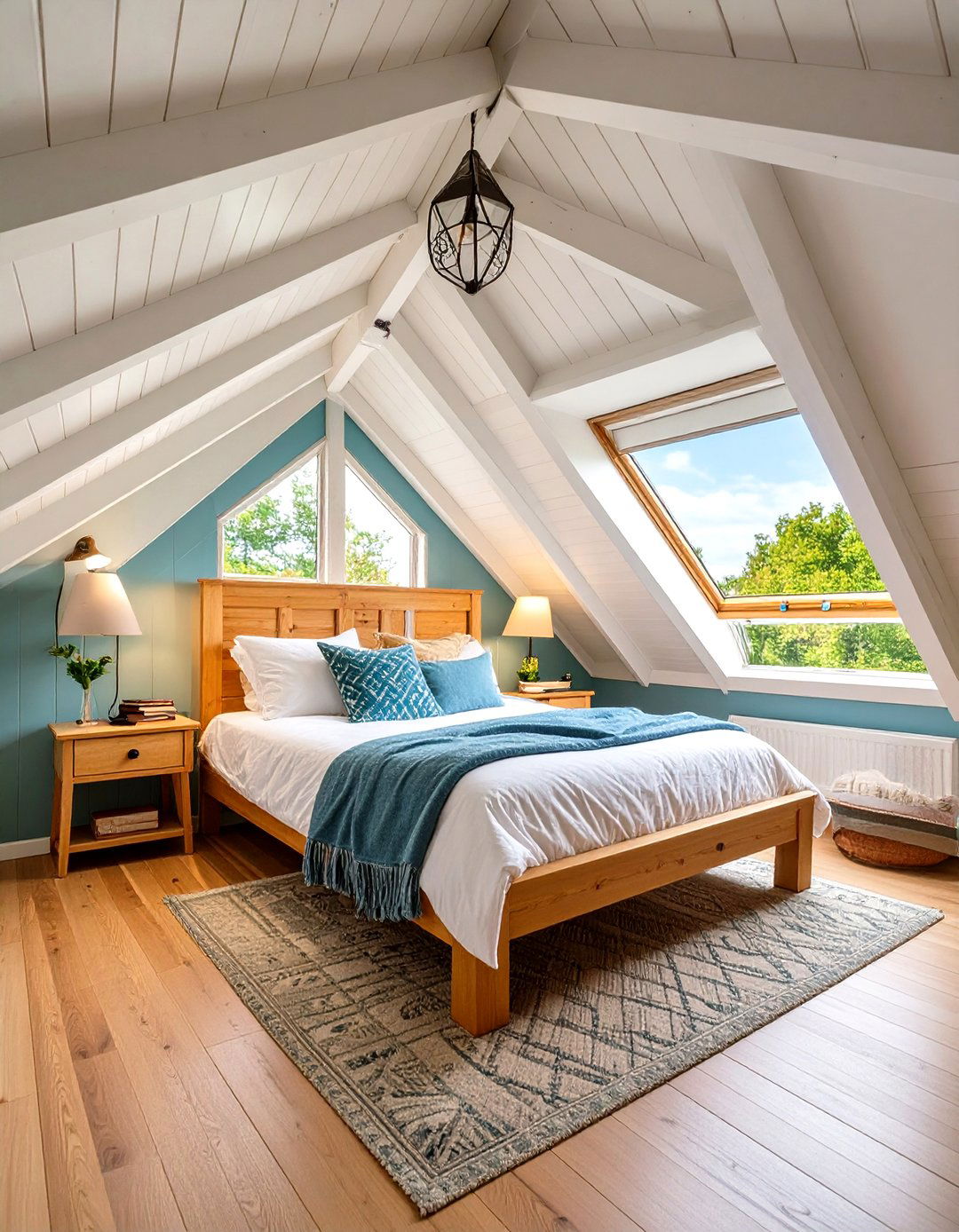 Cottage Bedroom Sloped Ceilings - 24 Cottage Decorating Ideas