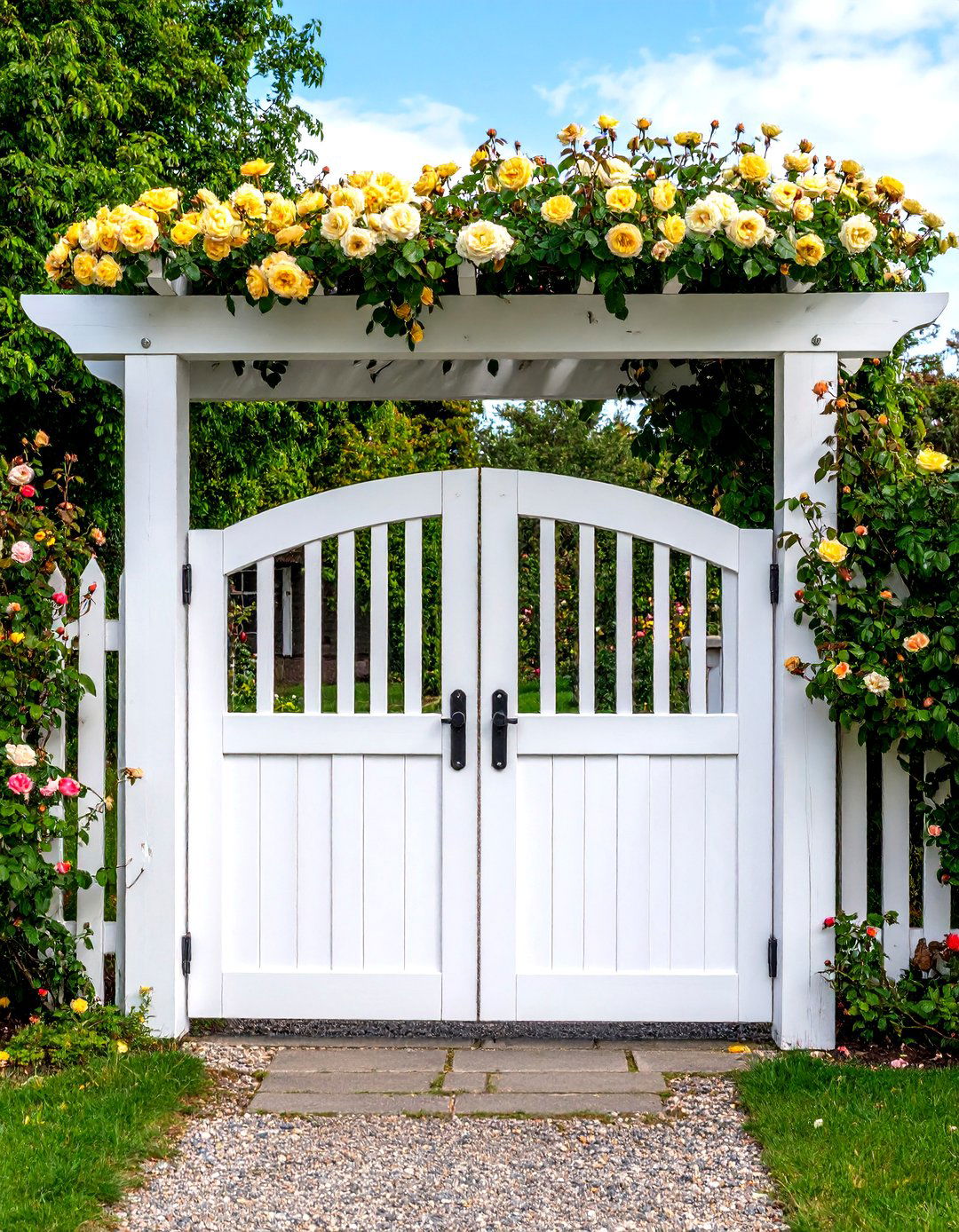 Cottage Garden Arbor Gates - 24 garden gate ideas