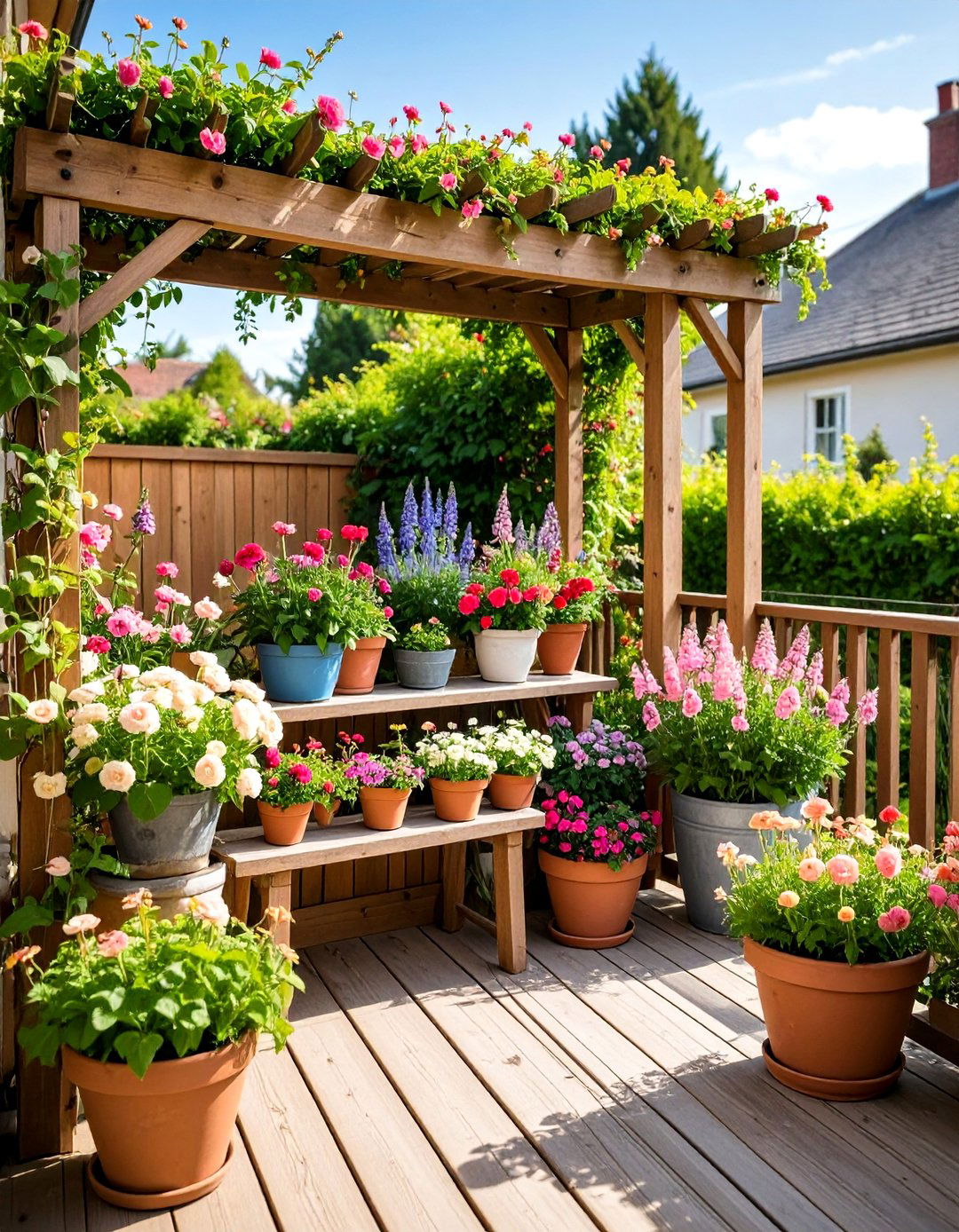 Cottage Garden Container Collection - 24 Balcony Garden Ideas