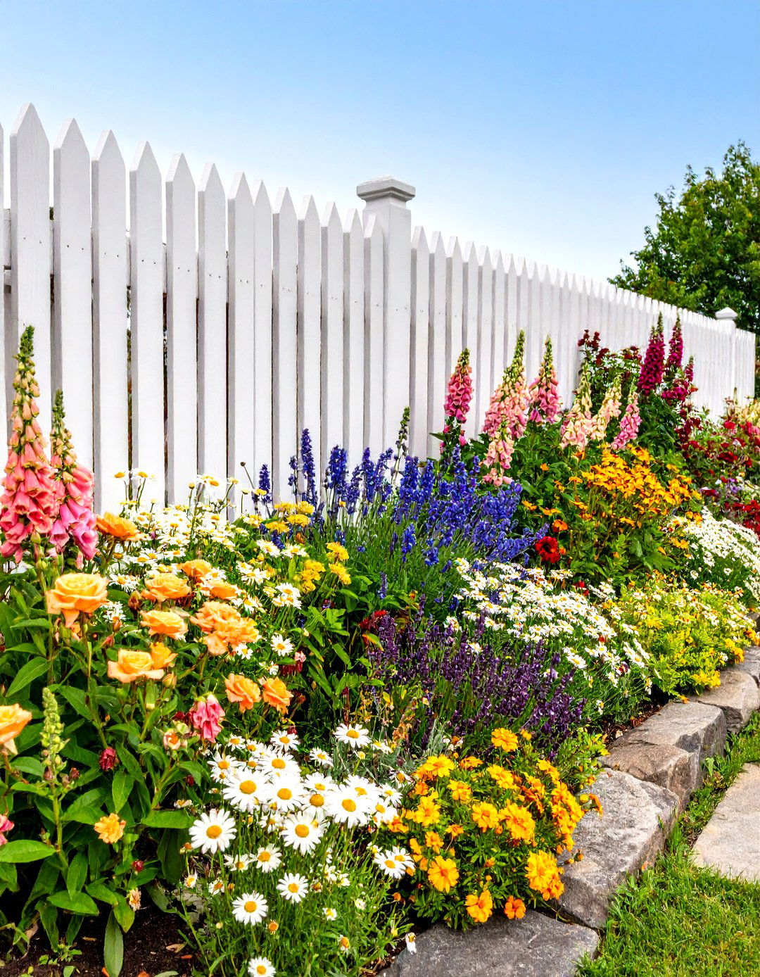 Cottage Garden Front Yard Beds - 24 Front Yard Flower Bed Ideas