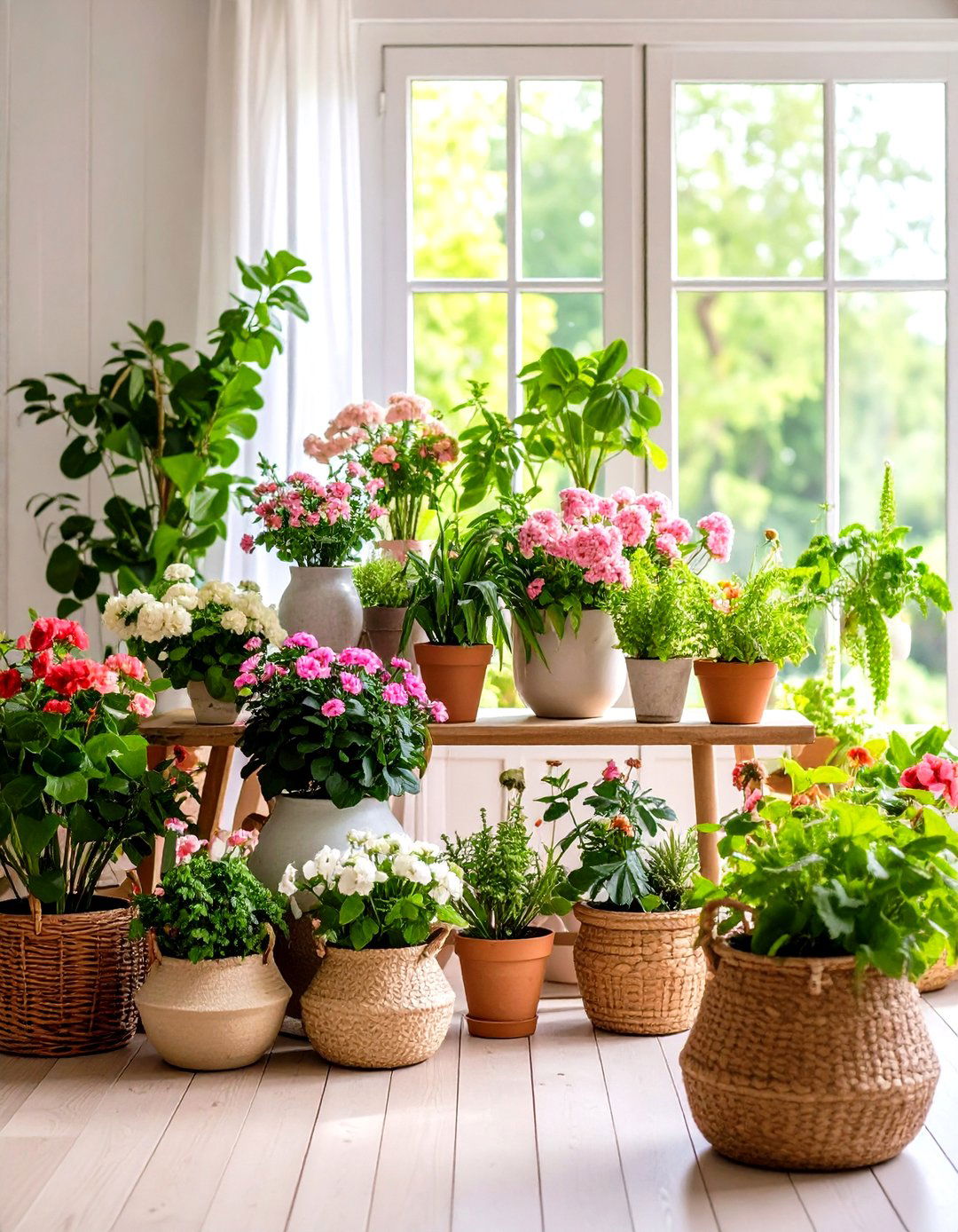 Cottage Garden Indoor Plants - 24 Cottagecore Interior Design Ideas