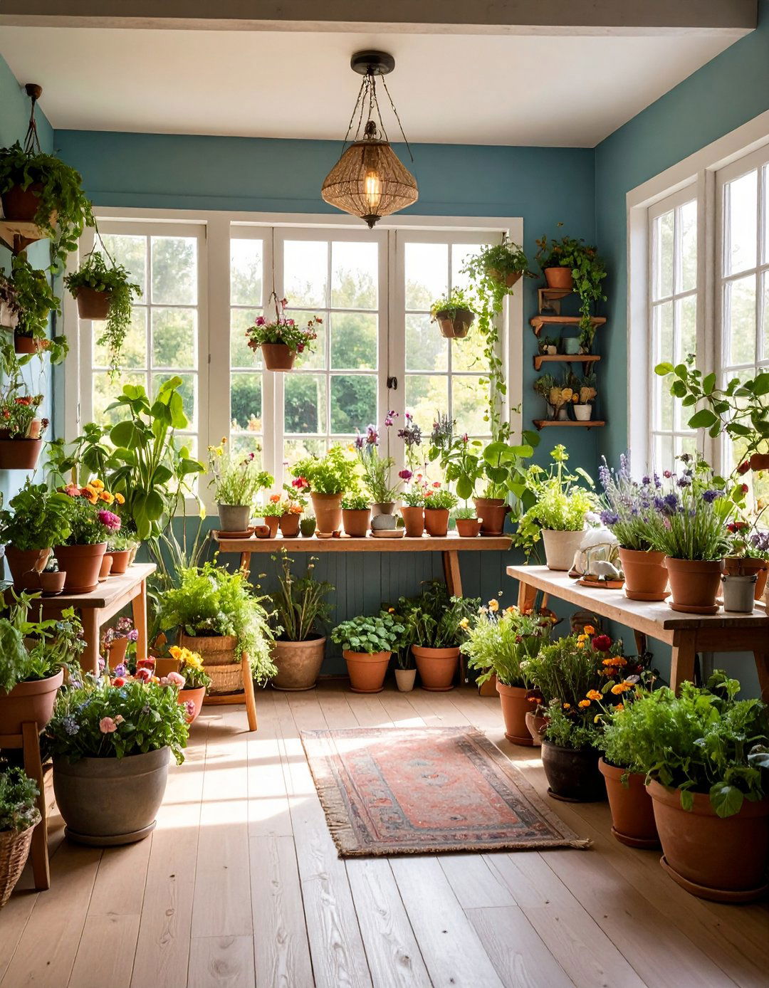 Cottage Garden Indoor Sanctuaries - 24 Plant Room Ideas