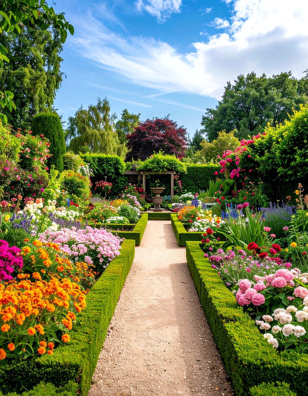 Cottage Garden Parterre Hybrid - 24 Parterre Garden Ideas