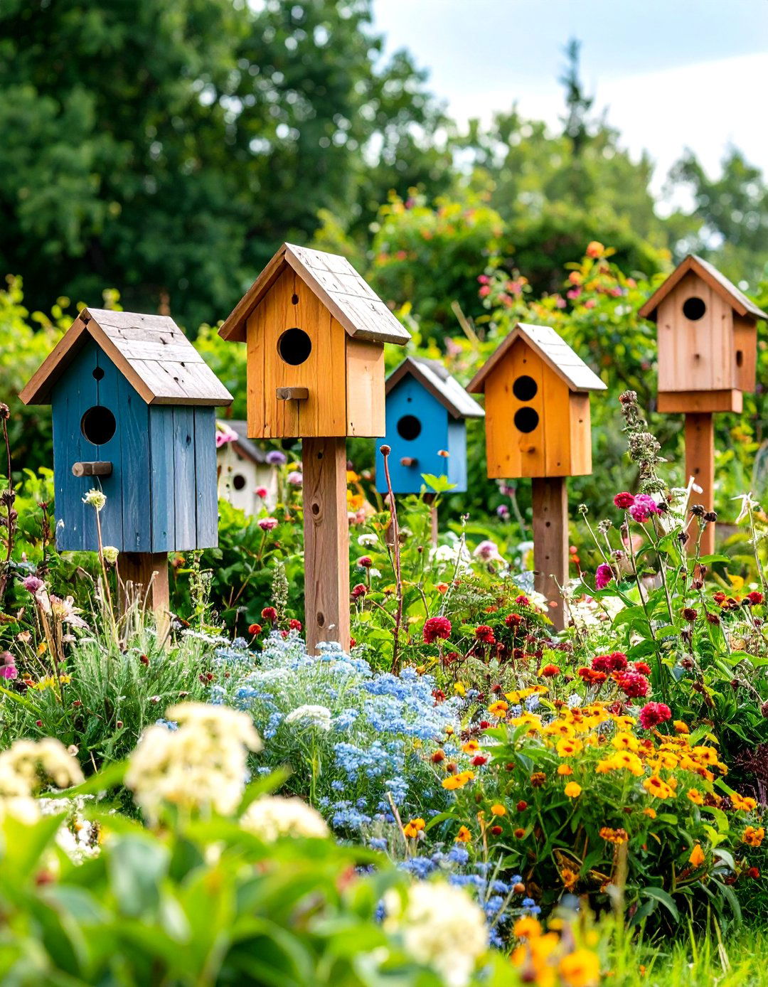 Cottage Garden Wildlife Habitats - 24 Cottage Garden Ideas