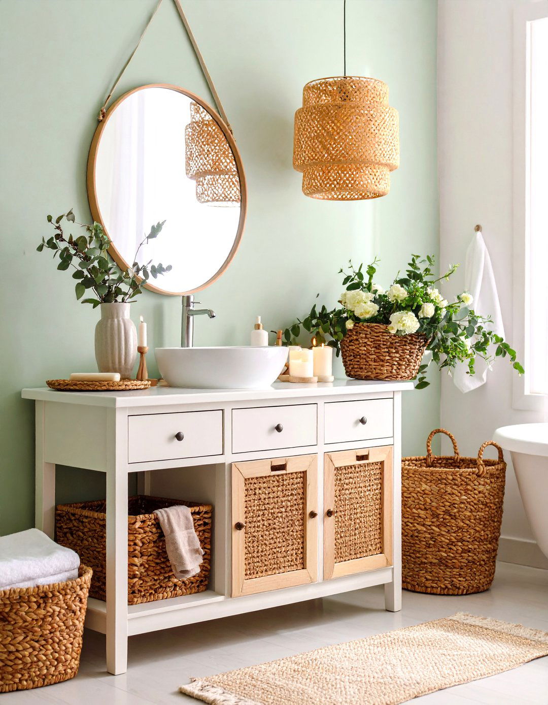 Cottage Guest Bathroom Hospitality - 24 Cottage Bathroom Ideas