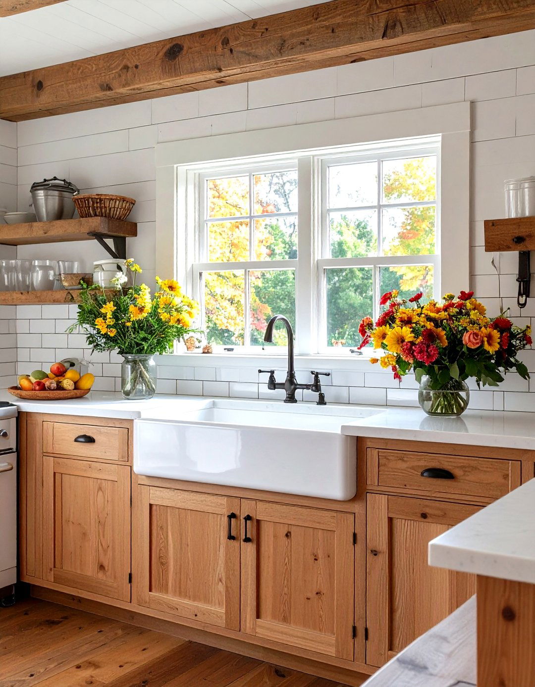 Cottage Kitchen Subway Tiles - 24 Cottage Decorating Ideas