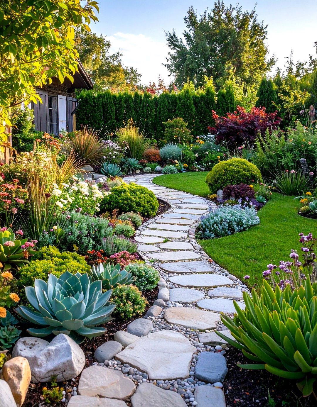 Cottage Style Garden - 24 Succulent Garden Ideas