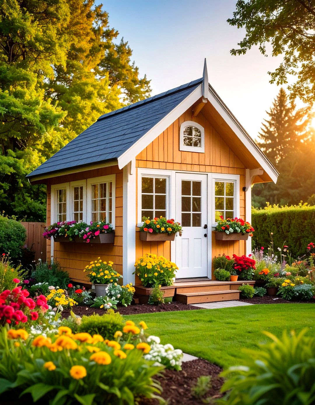 Cottage Style Potting Shed - 24 Garden Shed Ideas