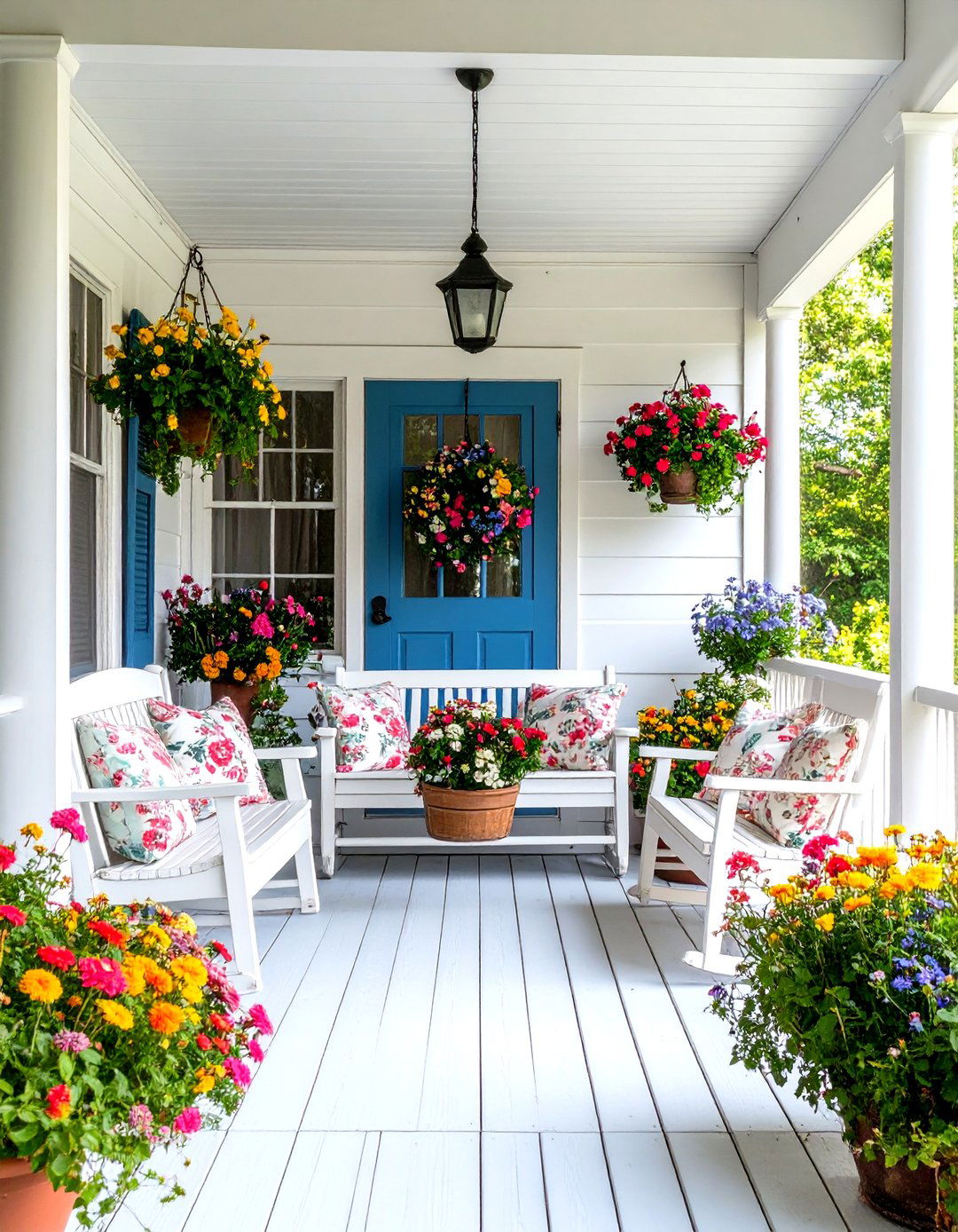 Cottage Style Three Season Porch - 24 Three Season Porch Ideas