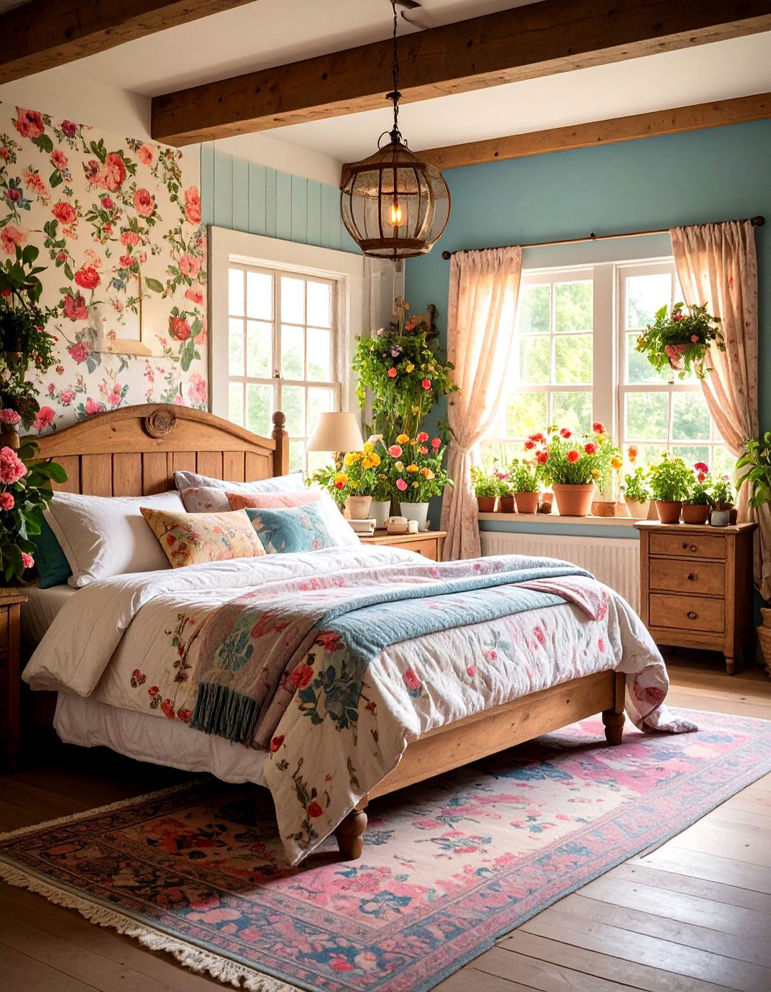 Cottagecore Dream Bedroom - 24 Dreamy Bedroom Design Ideas