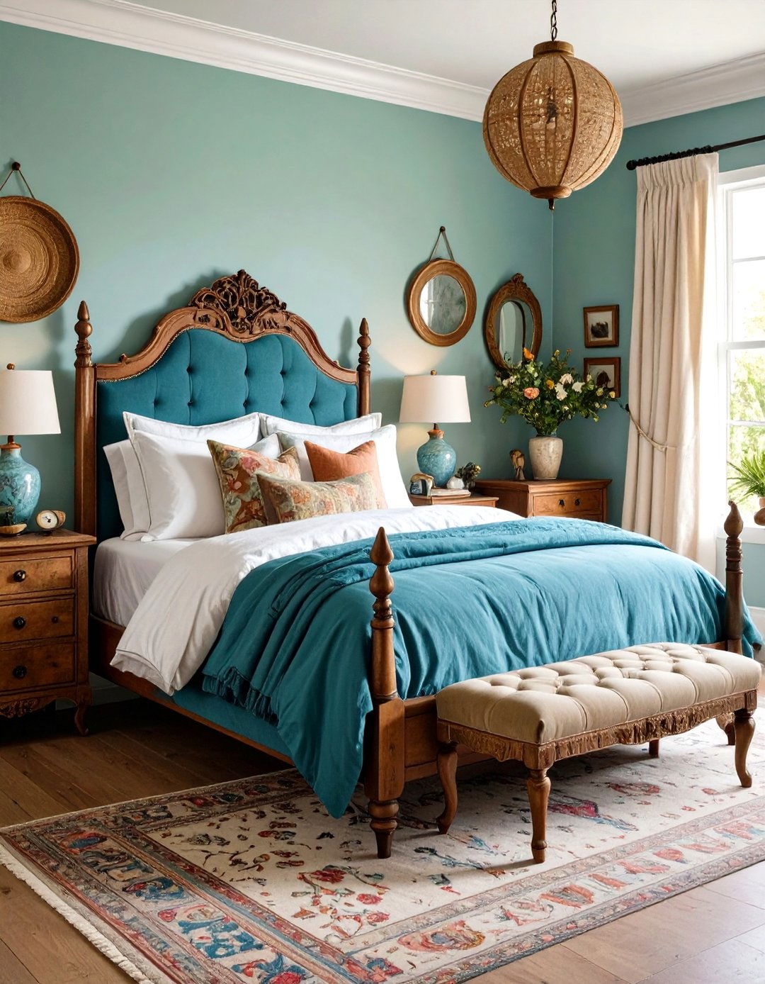 Country Bedroom Vintage Accessories - 24 Country Bedroom Ideas