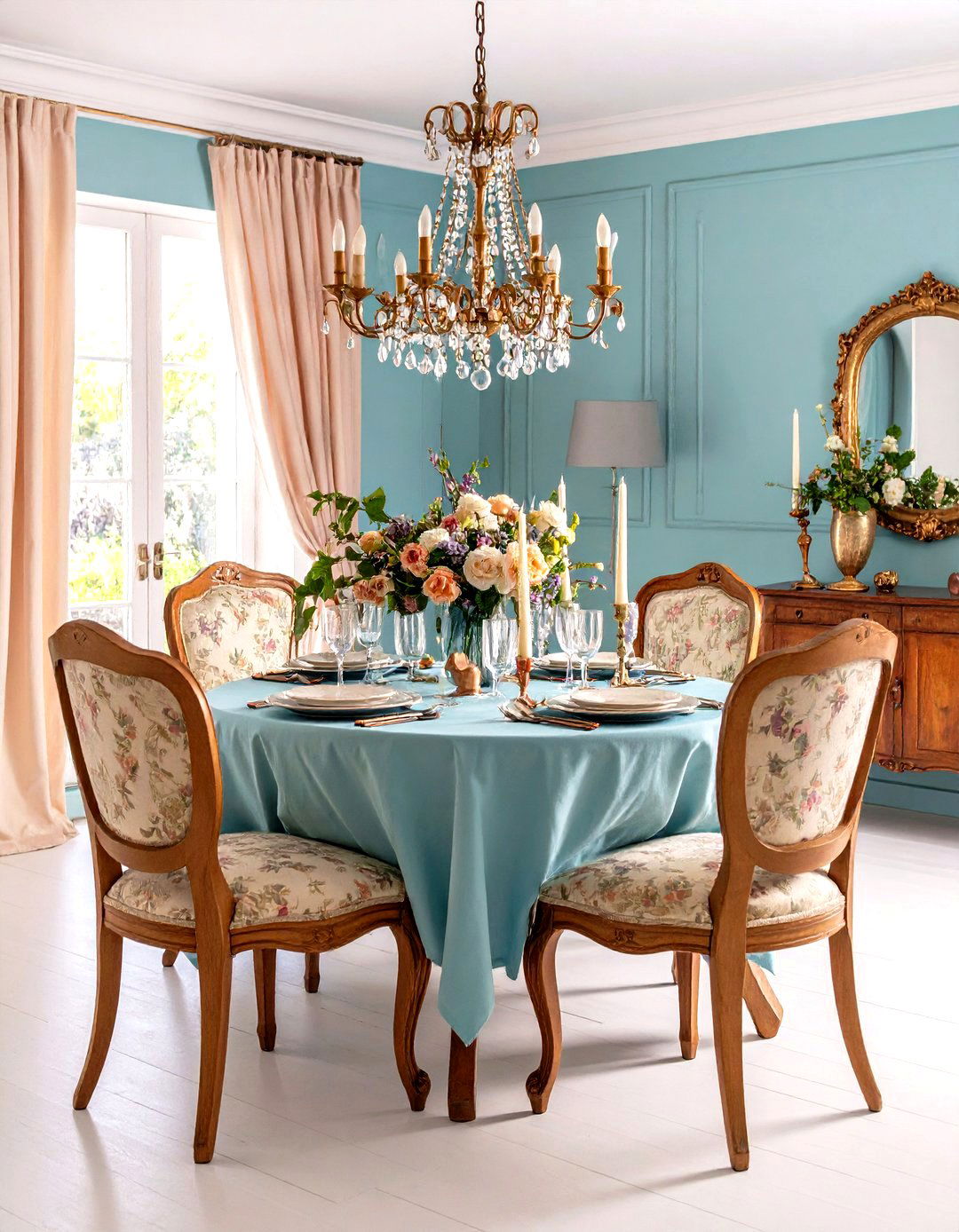 Country French Dining Room - 24 Dining Room Ideas